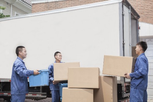 Removal van service for a local move in Greenwich