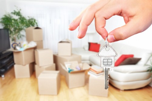 Local movers handling office access and parking challenges in Greenwich