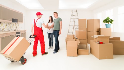 Local moving van suitable for residential and business moves